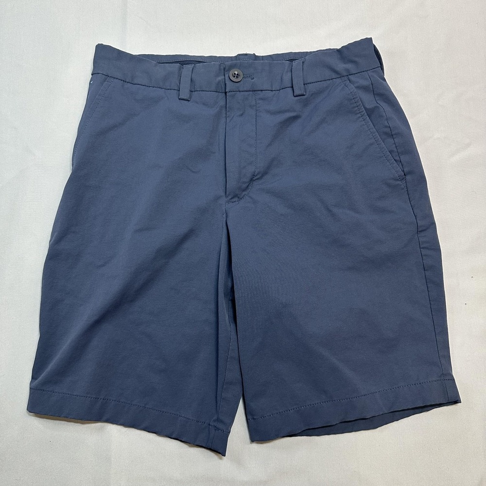 Vineyard Vines Shorts Mens 28 Blue Chino On-The-Go OTC 9 In Casual Travel